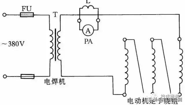 变压器和交流接触器的接线方法,三相电机接触器加继电器接线图