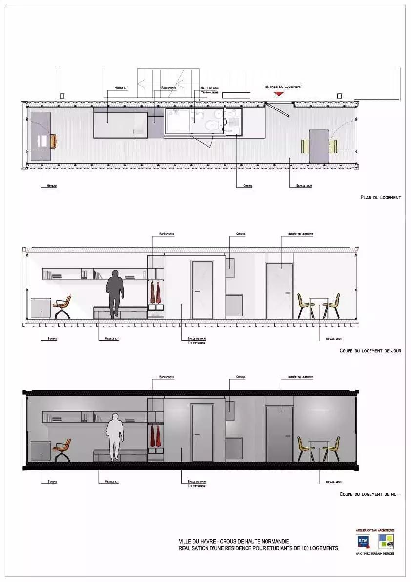 学生宿舍一层大厅设计,3人宿舍设计效果图