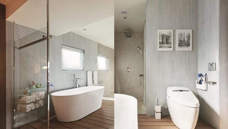 装修原木风浴室,原木风浴室风格