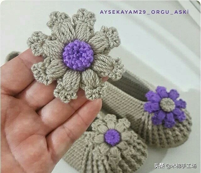 春天来了给自己添一双好鞋吧,春夏鞋子钩单鞋简单钩法