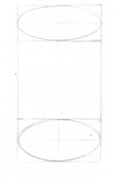 素描初学者绘画步骤图几何体,素描画几何体简单初学者