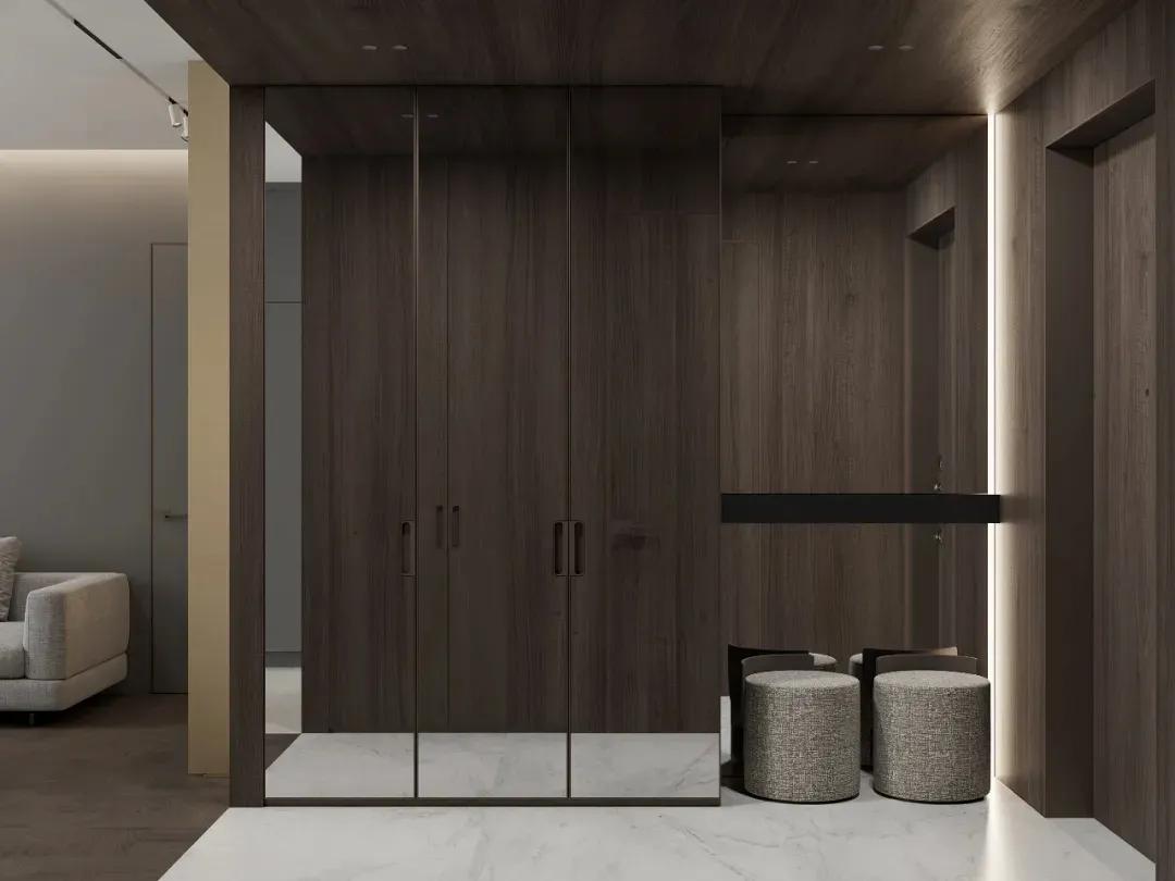 极简入户鞋柜，太喜欢这样的设计了