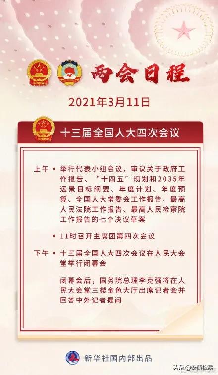 早安！新闻来了！（2021.03.11）