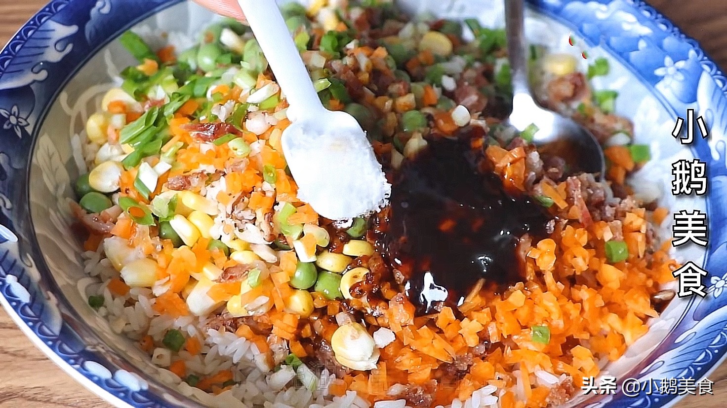 糯米别再包粽子了教你做糯米切糕,糯米别包粽子了加了3个鸡蛋