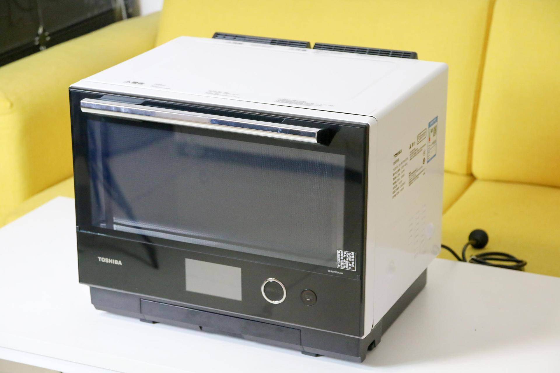 东芝微蒸烤vd7000一体机操作视频,多功能微波炉饭菜加热神器