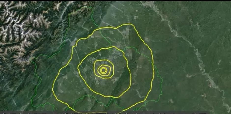 成都市的中轴线有多少公里,成都的环线很圆