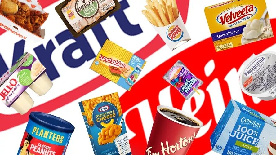 卡夫亨氏大变动,卡夫亨氏旗下产品集锦