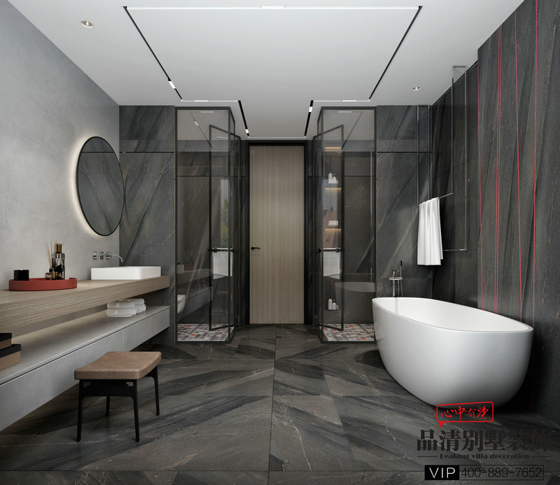 南通豪宅别墅装修实景,南通万濠山庄法式装修别墅