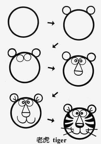 儿童画画教程3-6岁简笔画房子男孩,儿童画画教程3-6岁简笔画海底世界