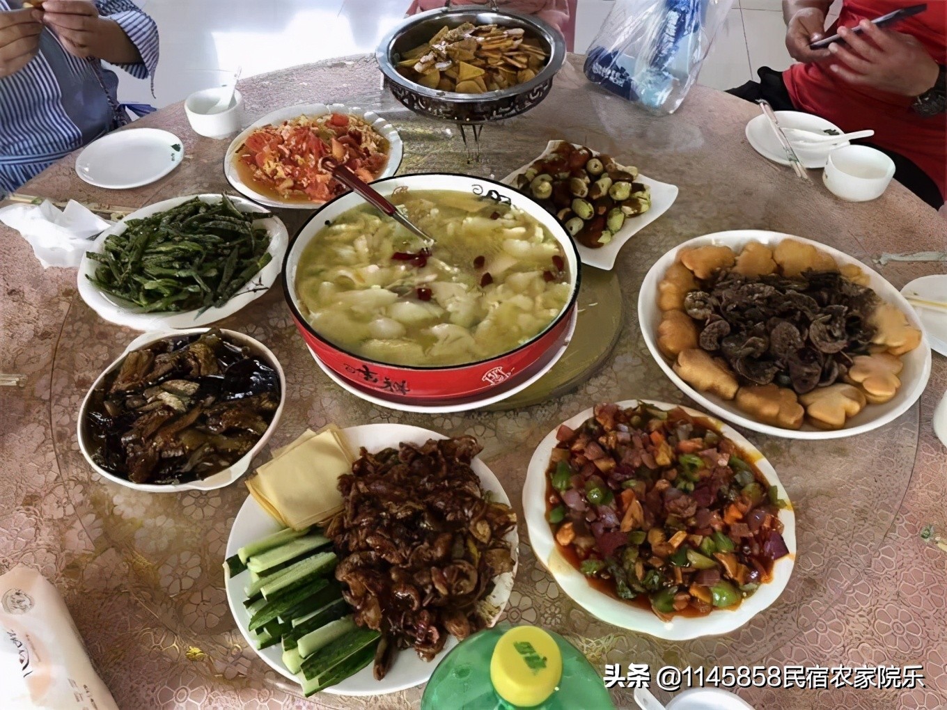 蓟县盘山青岚山庄农家院,享受蓟县农家院的风景