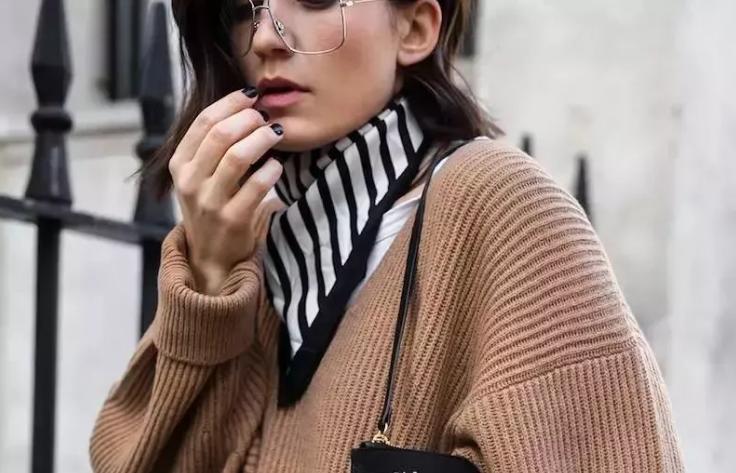 丝巾的系法生活小妙招丝巾新花样,教你丝巾多种系法百变丝巾