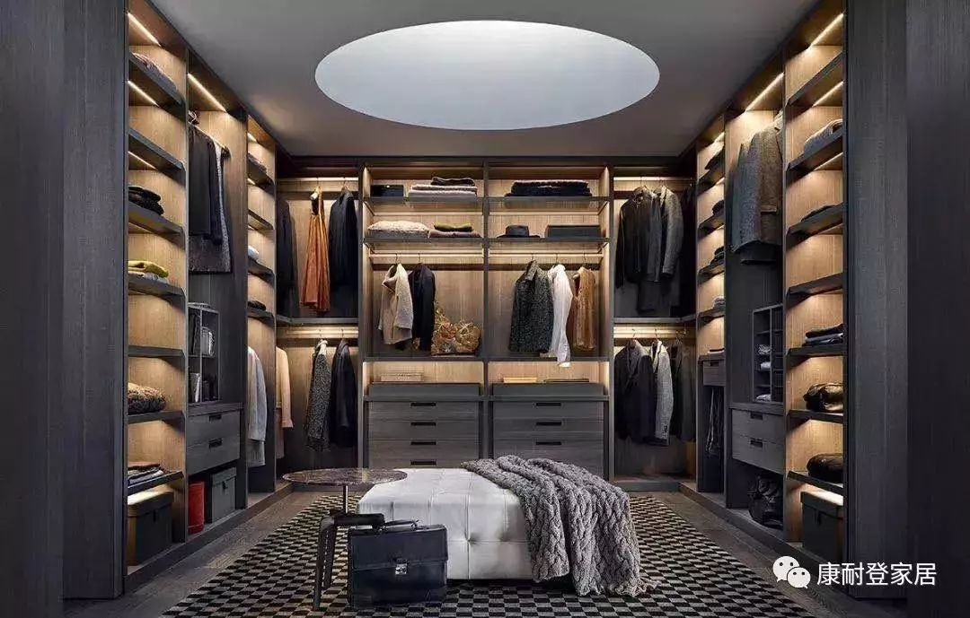 衣帽间要有哪些收纳,多收纳步入式衣帽间卫生间一体