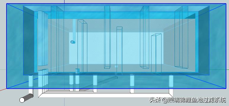 锦鲤露天鱼池生态沼泽过滤系统,锦鲤鱼池过滤系统多长时间清洗