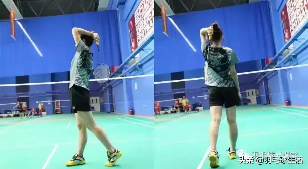 初学者对羽毛球拍常识,羽毛球教学高远球动作儿童