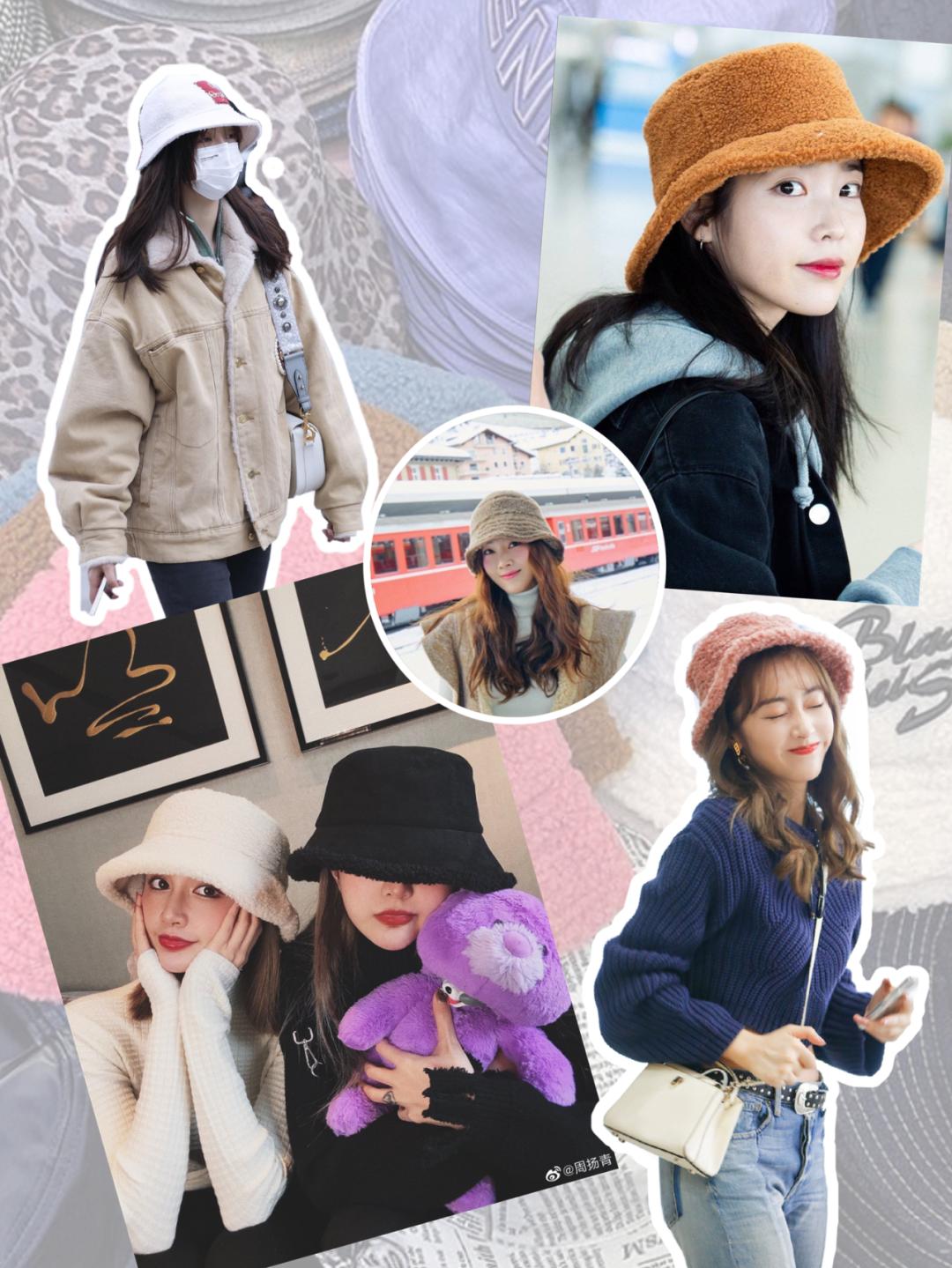 秋冬韩版小熊保暖帽,超级暖和可爱的小熊帽