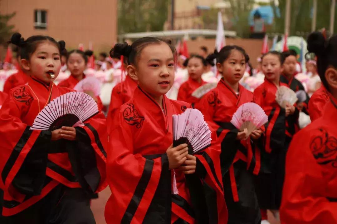 赛罕区民族小学运动会开幕式,孝里中心小学春季运动会