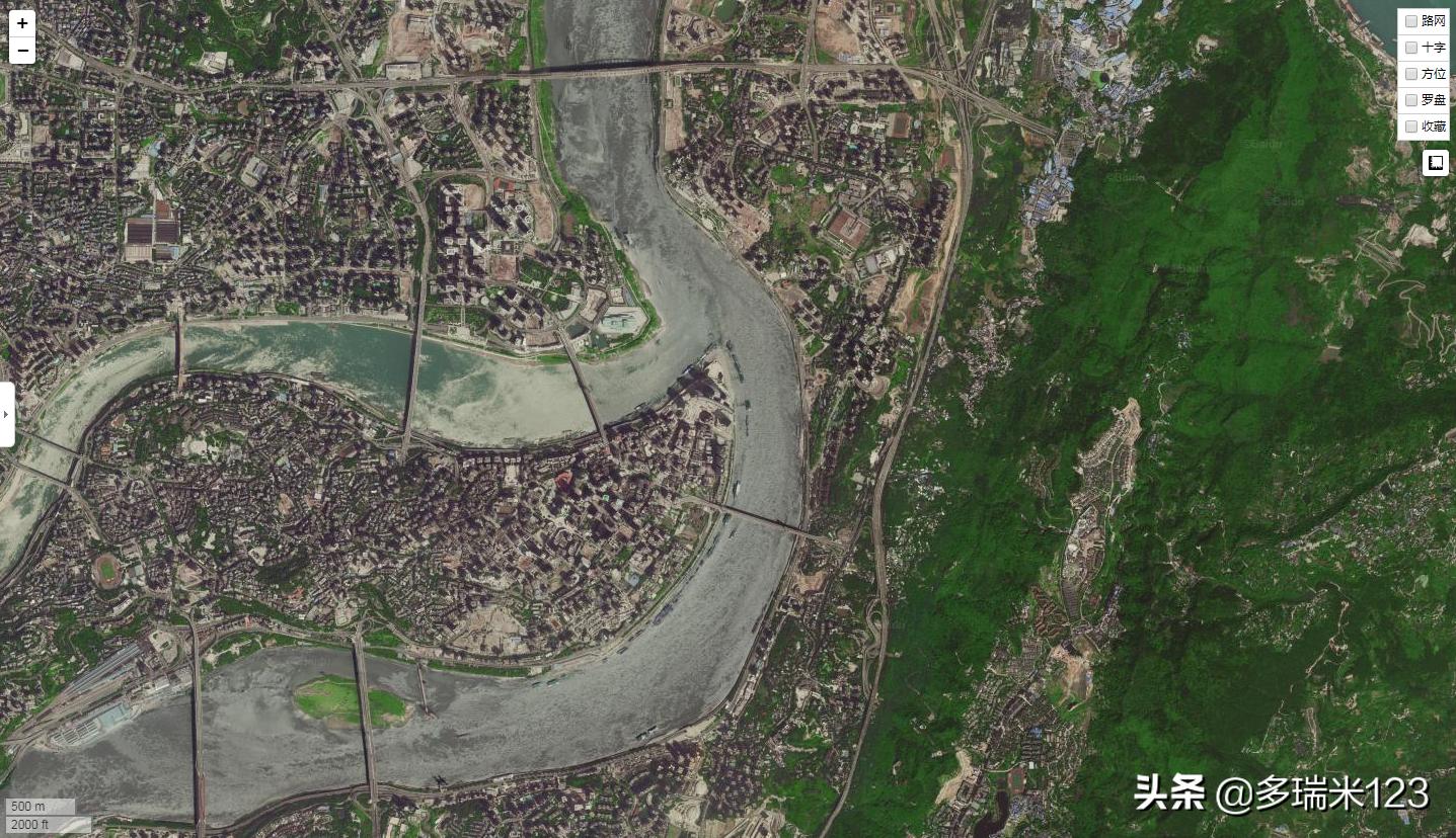 谷歌地图2018卫星图重庆,谷歌地图挑战重庆