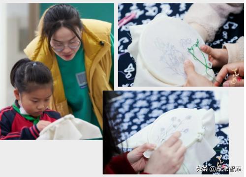 “油纸伞上的连环画”暨华江小学第三届海派连环画节开幕的