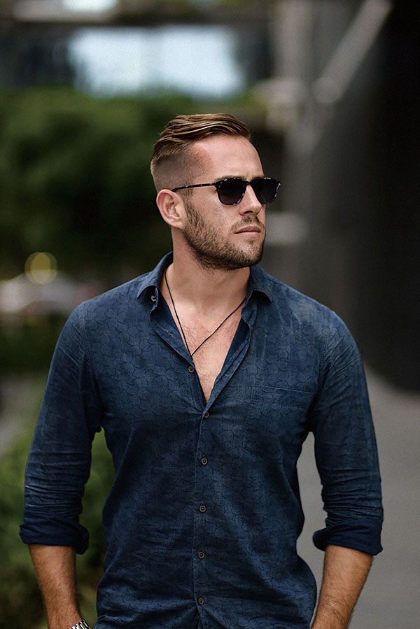 跟帅气的小哥哥学穿搭之行走的春色：八大元素打造精致型男