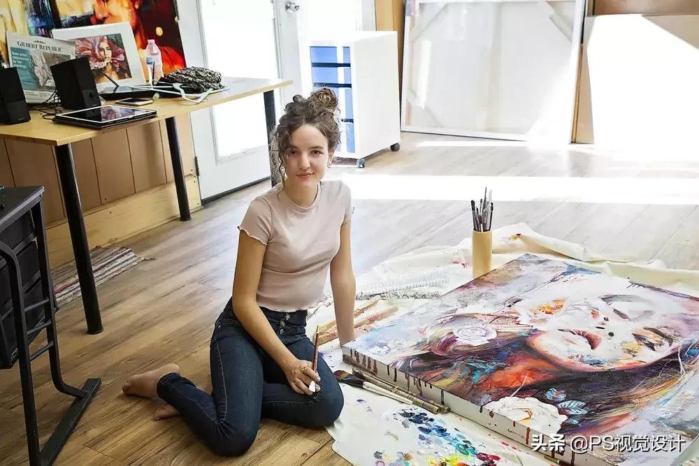 14岁卖画赚到4600万,16岁怎么靠画画赚钱