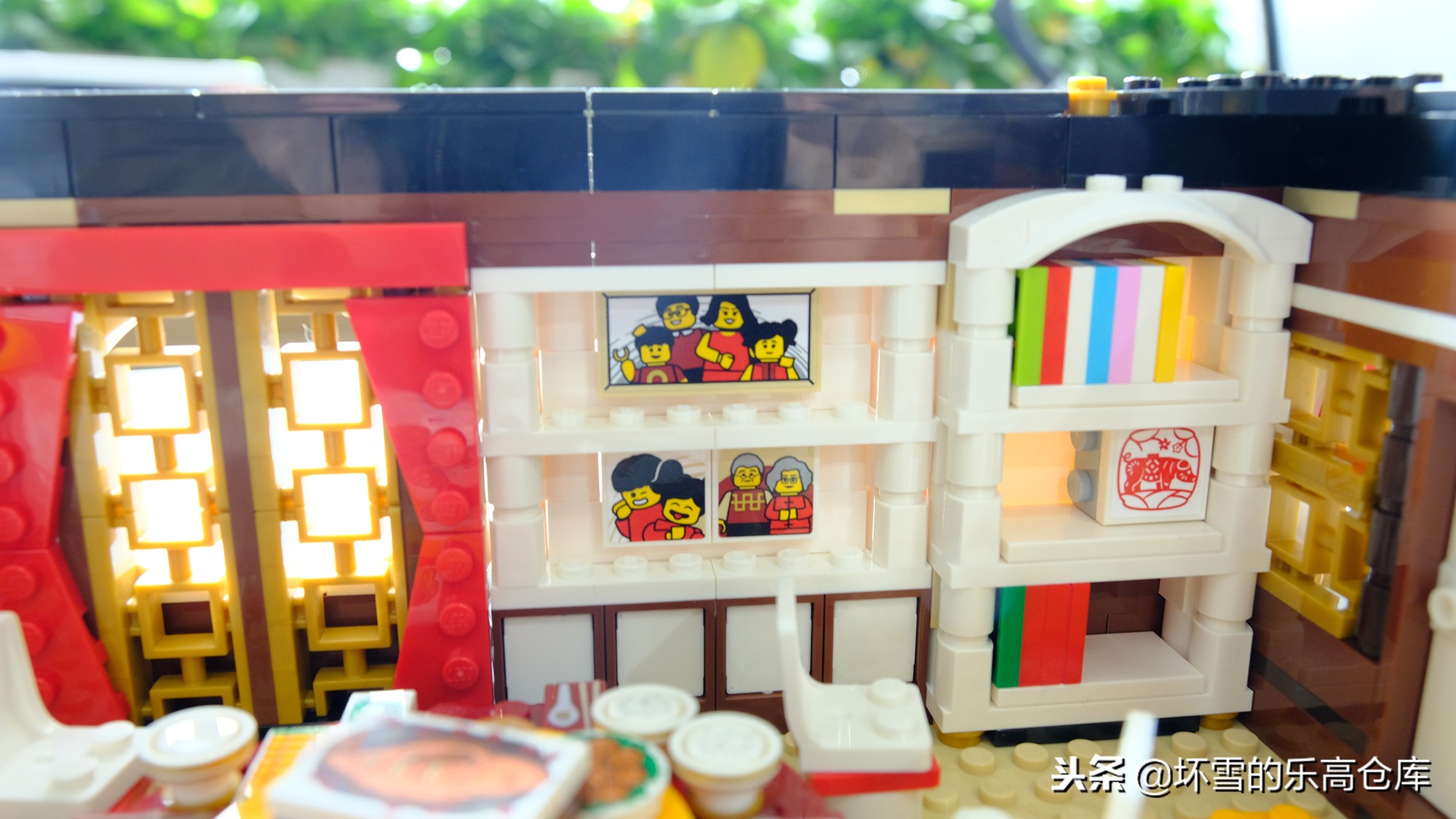 乐高新年套装年夜饭,乐高中国新年年夜饭