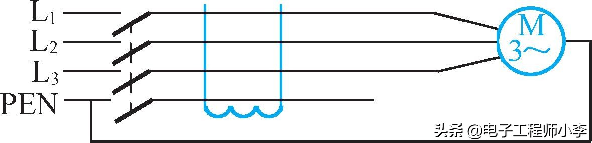 漏电保护器的接线方法,1p漏电保护器接线图
