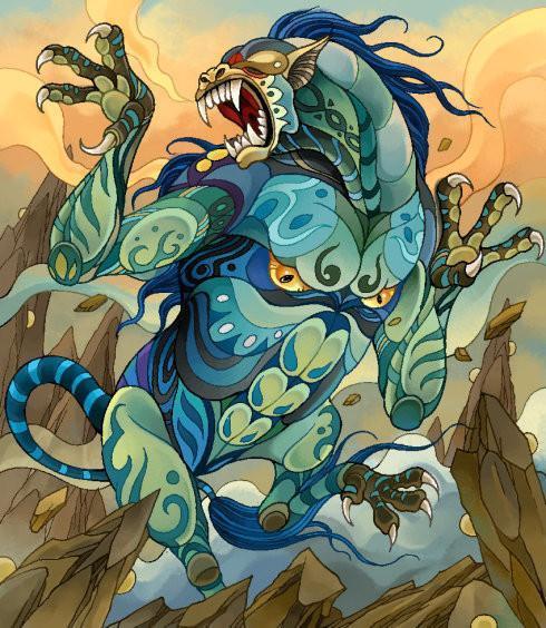 山海经75种全部异兽图,山海经异兽传和山海经异兽录