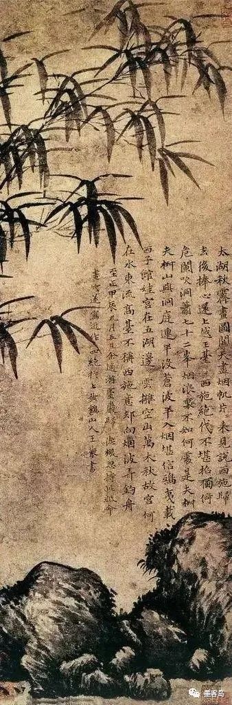 当代画墨竹大师的画,墨竹图绘画欣赏