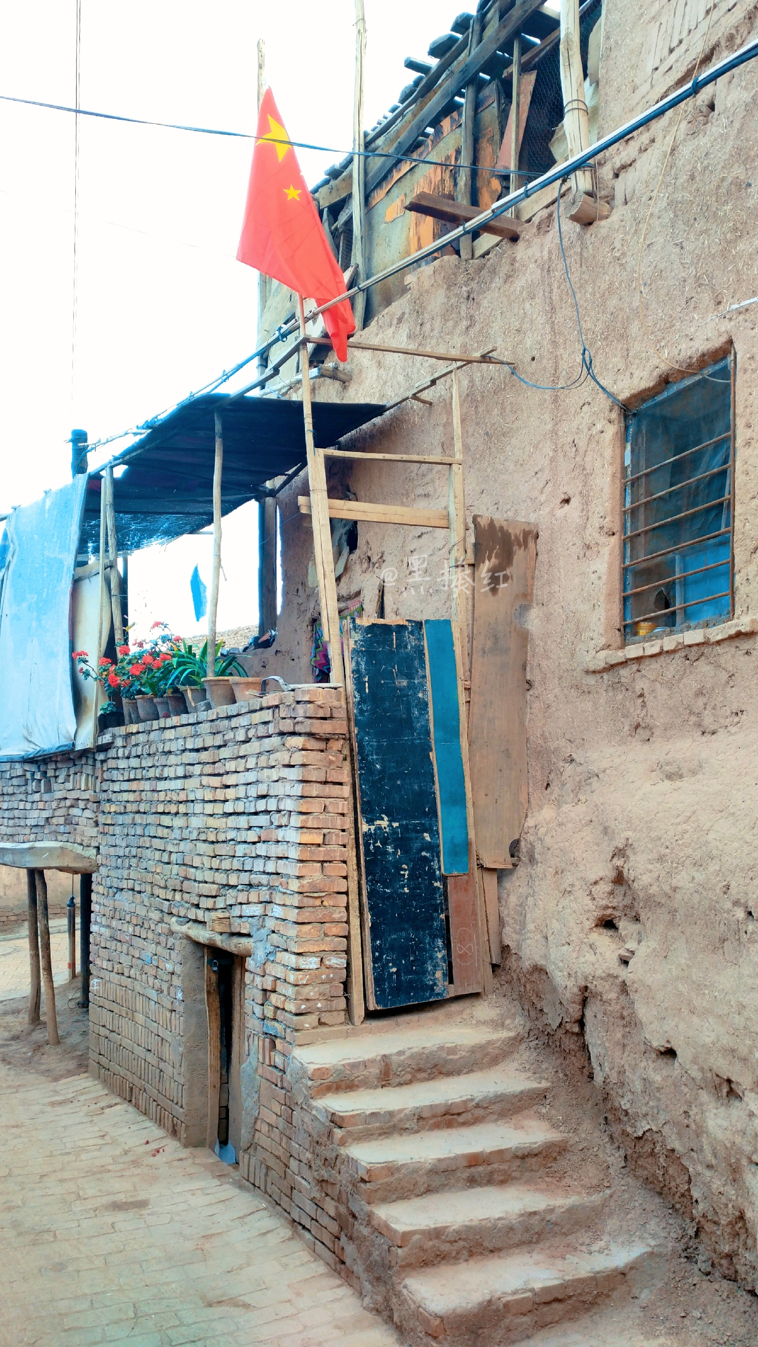 喀什古城废弃房屋,喀什废墟古城