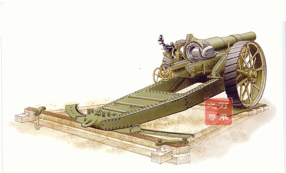 德国一战的攻城重炮兴衰史,英国一战大炮