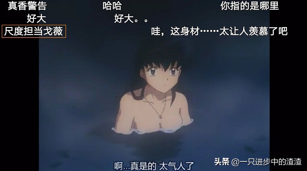 犬夜叉弹幕奇葩说,犬夜叉直视戈薇