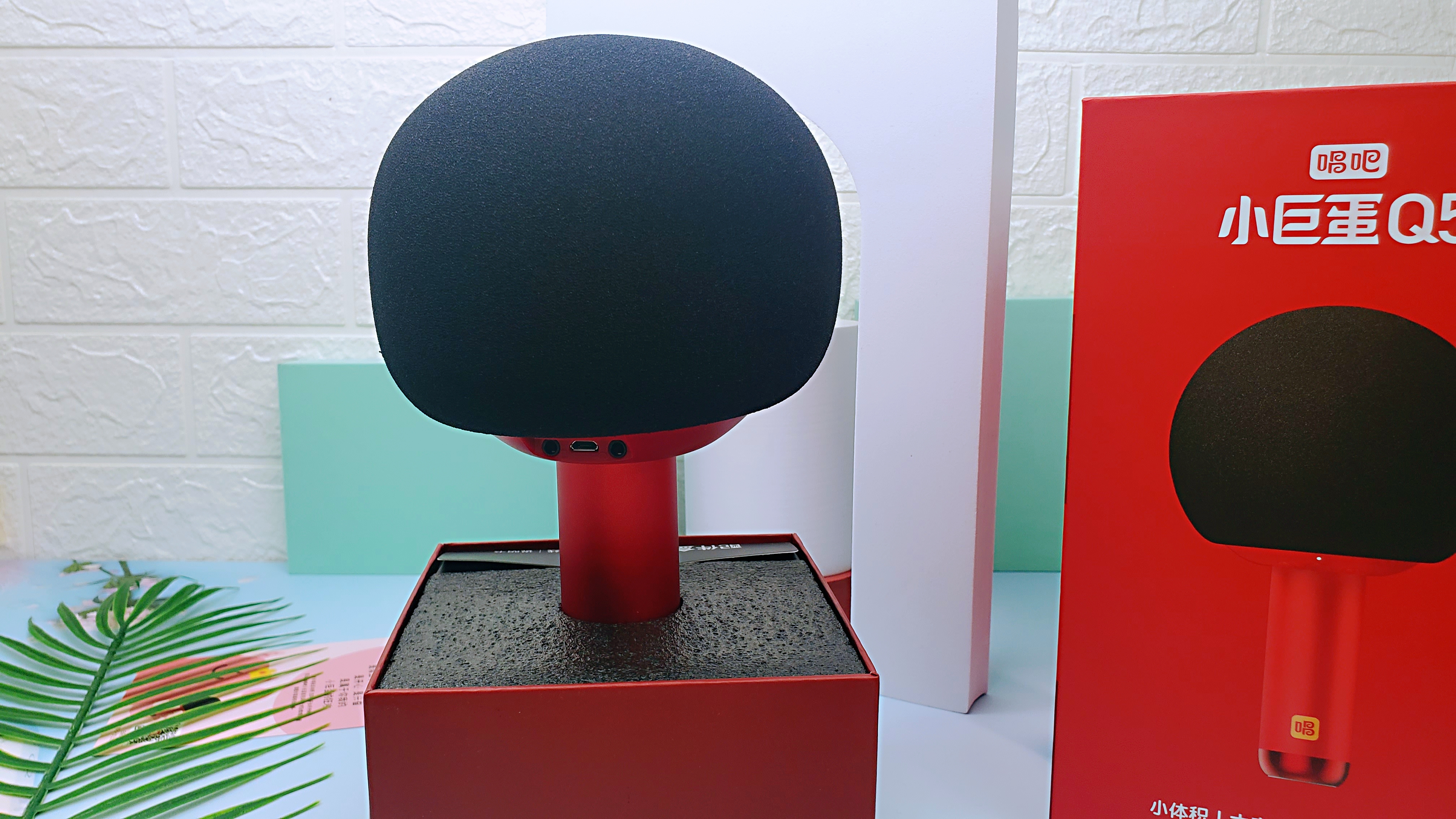 唱吧小巨蛋自带小音响的麦克风,唱吧小巨蛋麦克风g2官方旗舰店