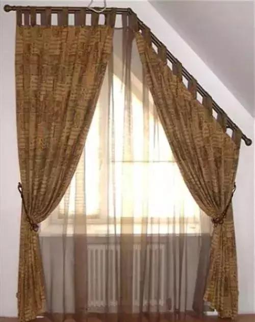 6款不同风格窗帘效果图,60公分窗帘效果图