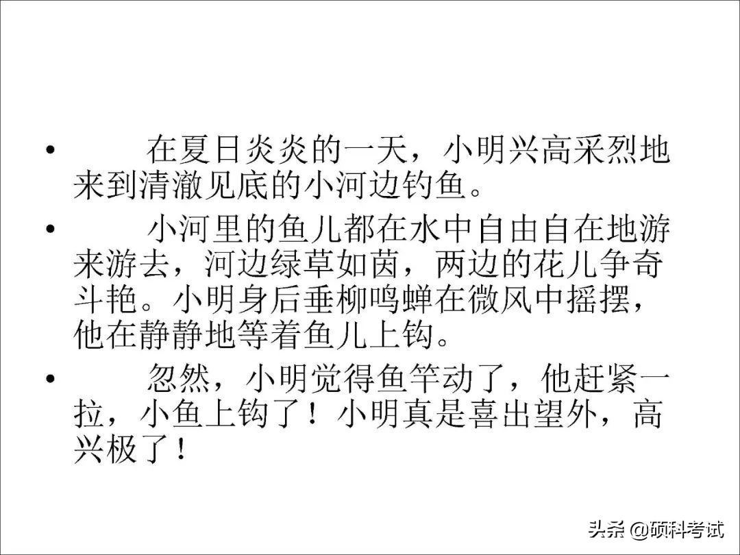 一二年级语文看图写话专项练习:20个详细教程+练习范文,可*载下**