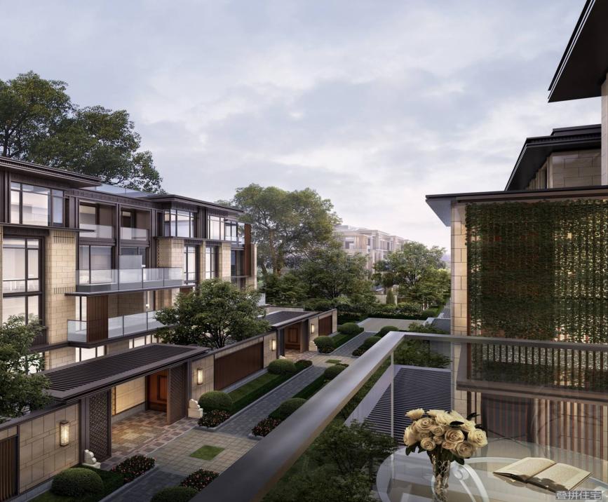 豪宅属性,规划逻辑景观高利用,地块和肌理,底TOWN户型