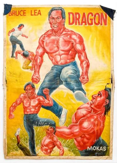 最狂野的海报设计，竟然在非洲？