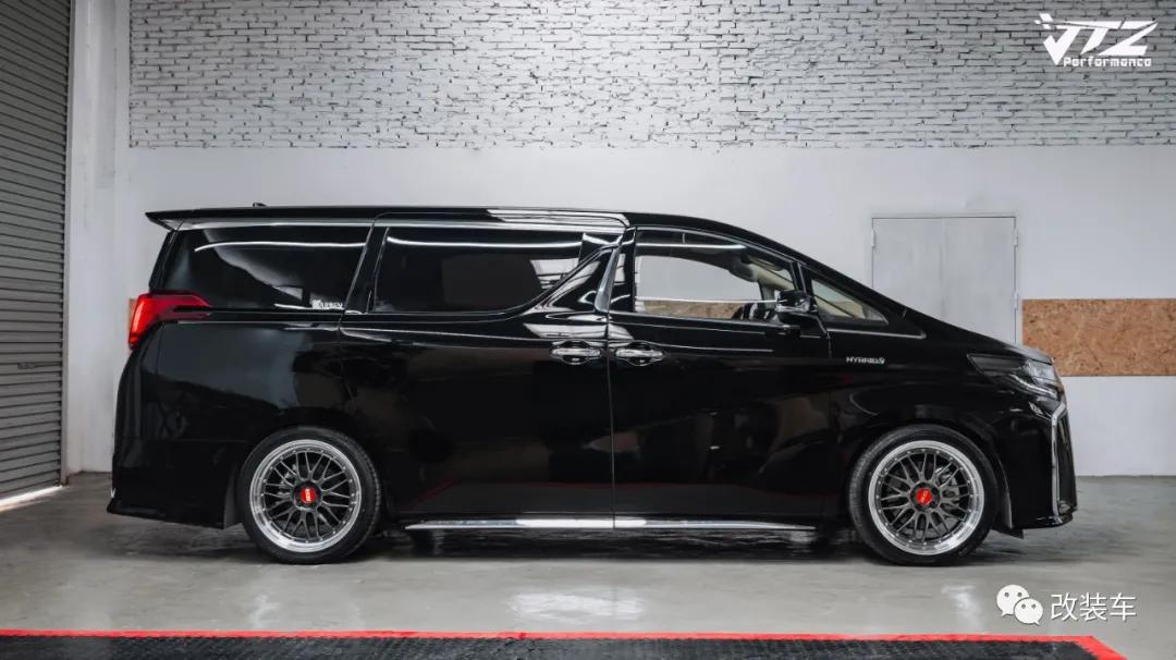 普通埃尔法改装世纪版,改装超帅埃尔法