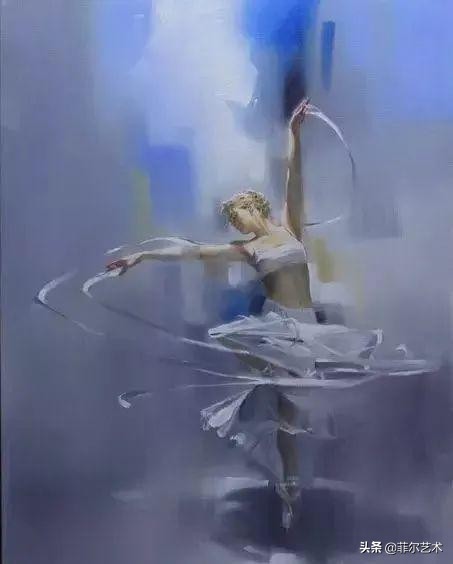 现代艺术油画中的美人,阳光美少女图片绘画