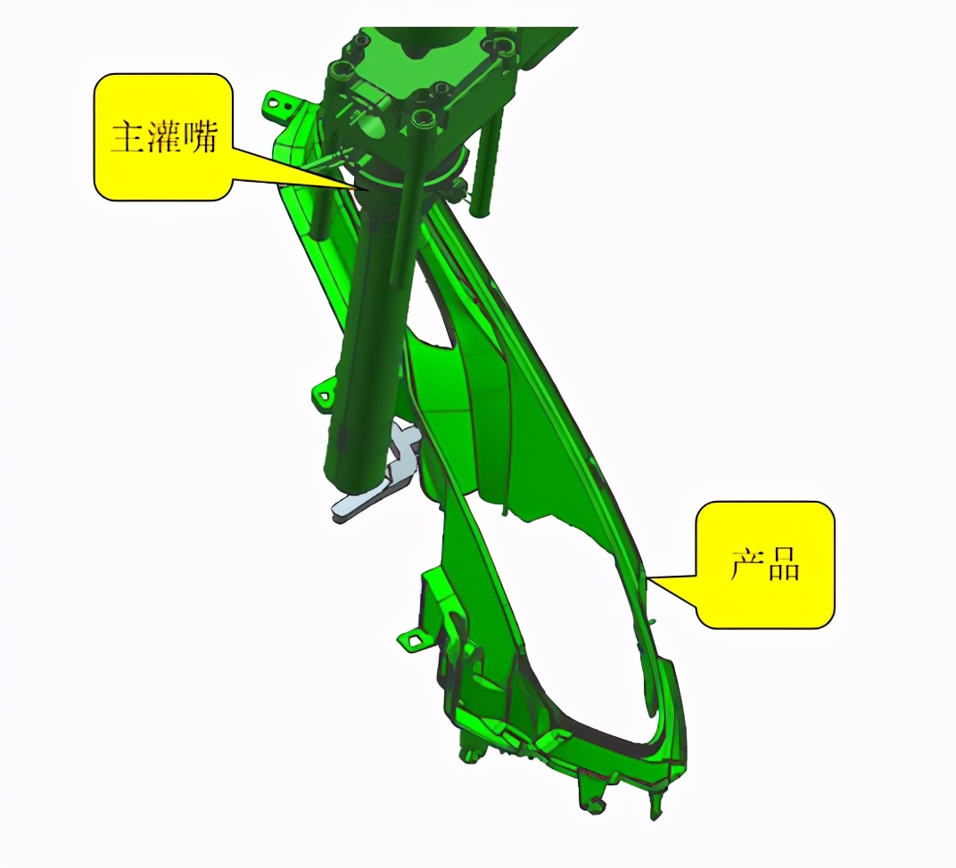 车灯模具结构图解,车灯pc模具结构