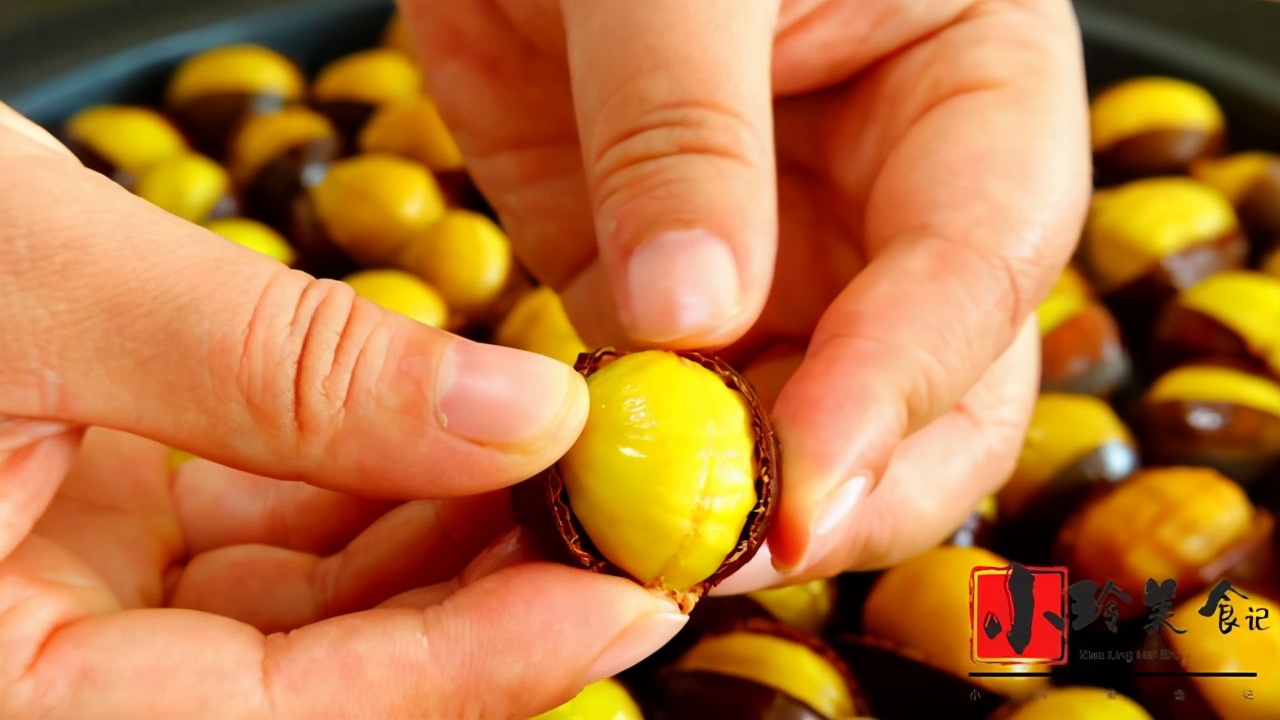 炒板栗家常做法不放糖不加蜂蜜,怎么炒板栗好剥壳又不会爆