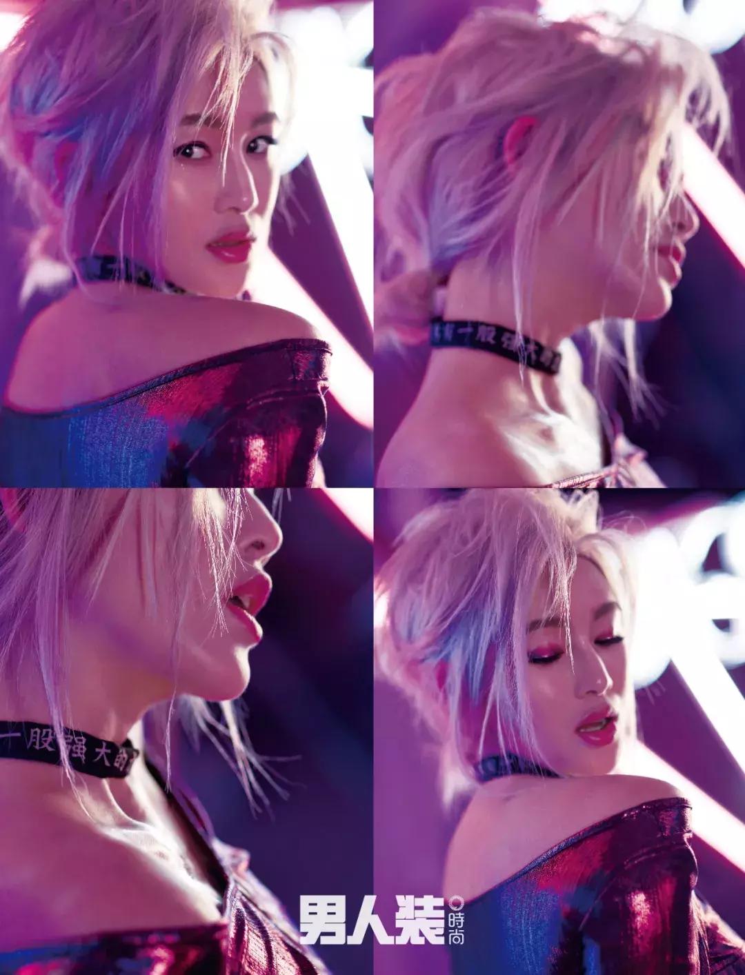 陈燃巅峰颜值,陈燃时尚造型