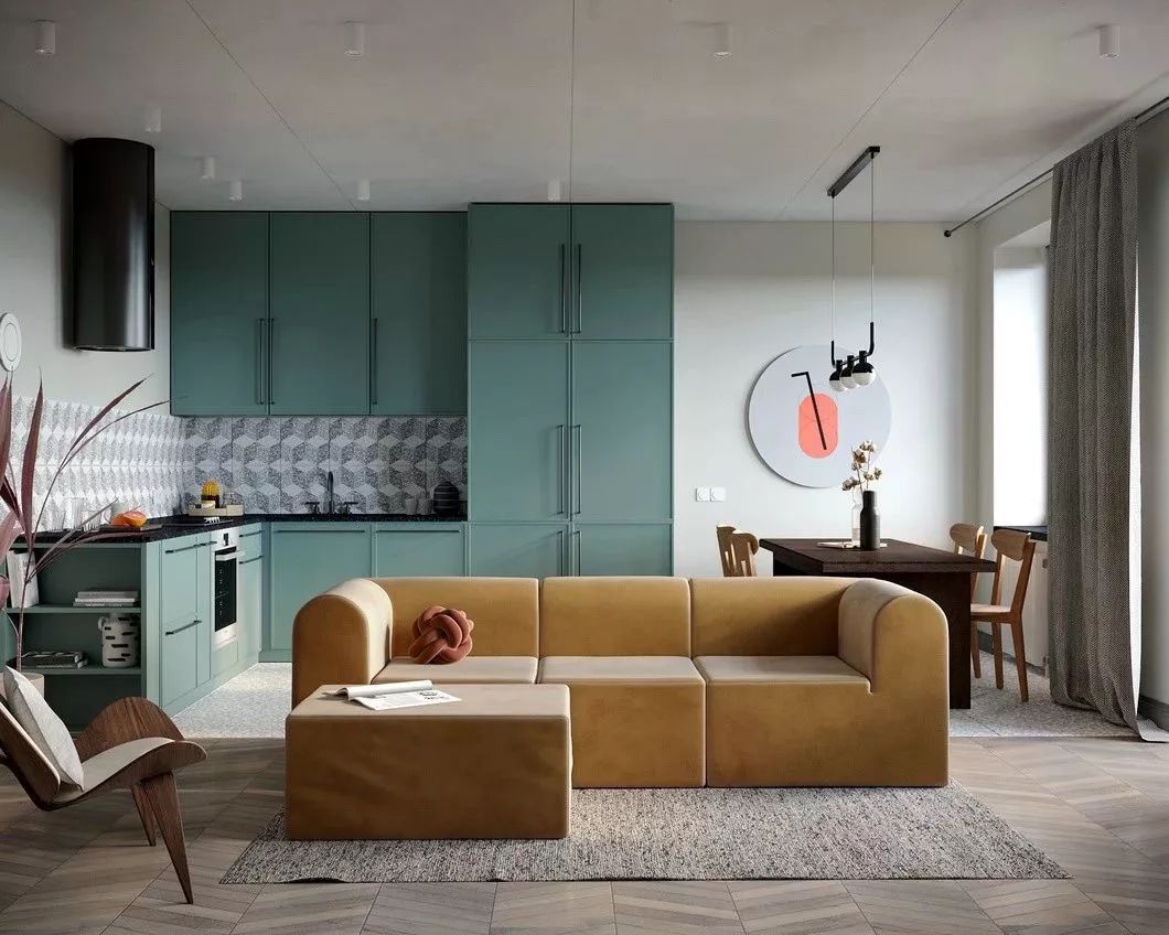 房子都是自己设计的,房子再小也要尝试一下法式风