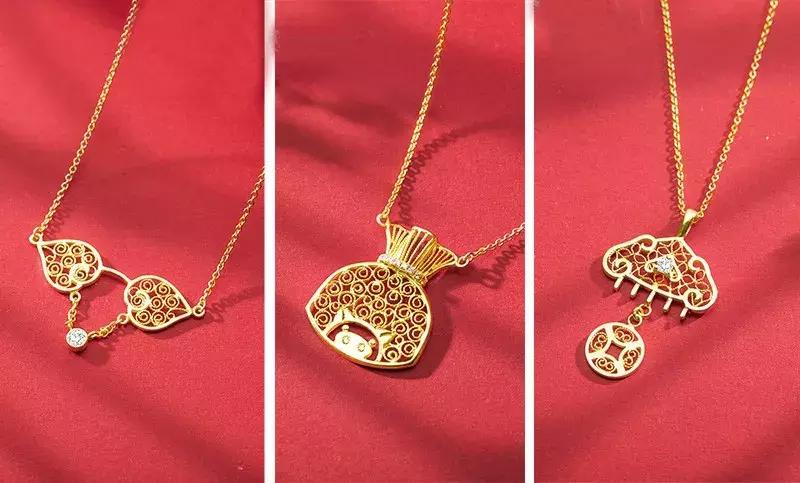 非遗首饰工艺,中国传统文化物品手工制作