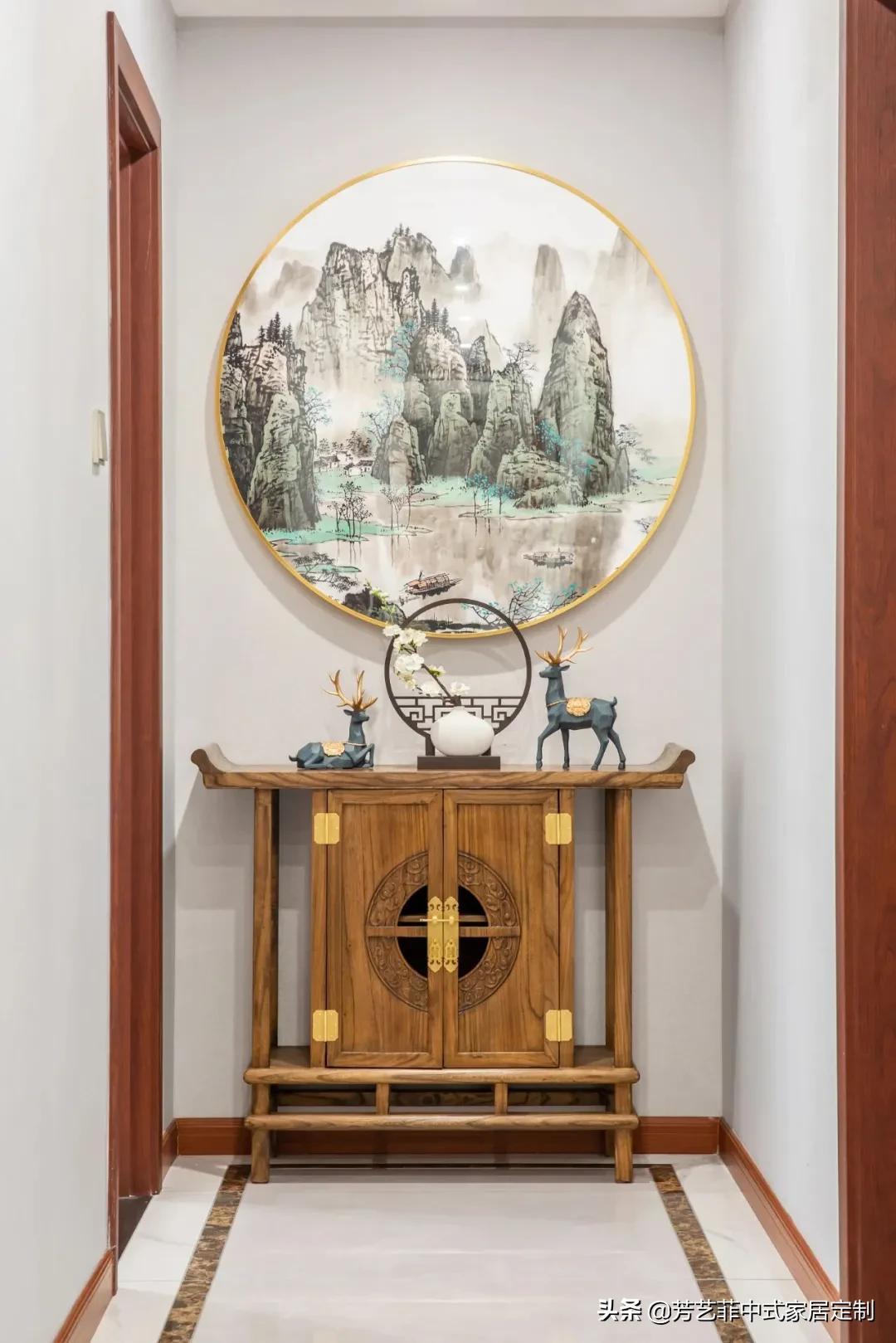 新中式家具简单大气图,新中式家具秀气