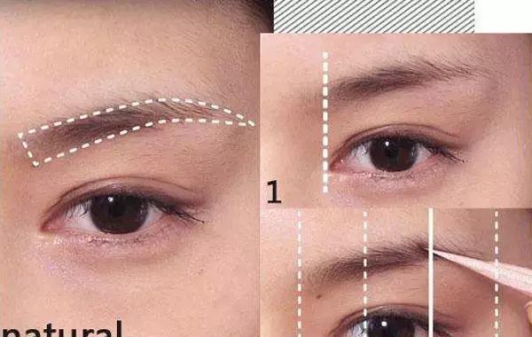 眉毛少新手修眉最简单方法,修眉怎么修出眉形