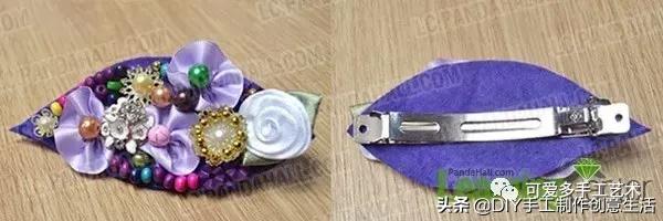 丝带做花带,做花带的教程