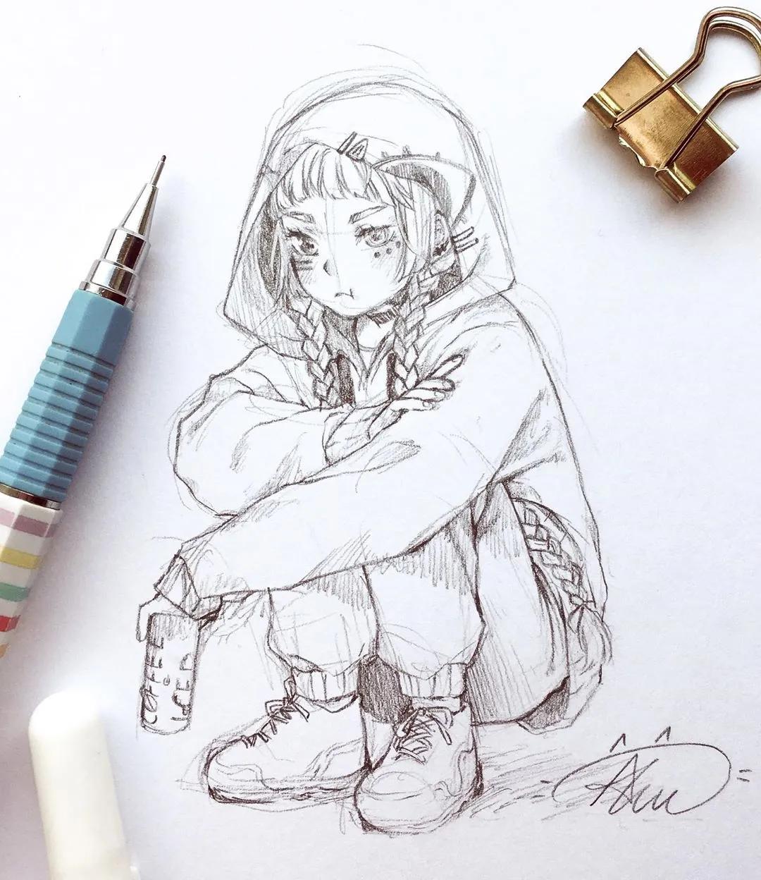 超细节零基础绘画动漫教程书推荐,超级简单的动漫人物画新手小白