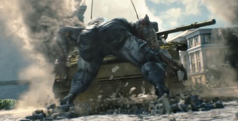 《生化危机》诅咒暴君全系列最强的生化兵器之一战场上的人形坦克