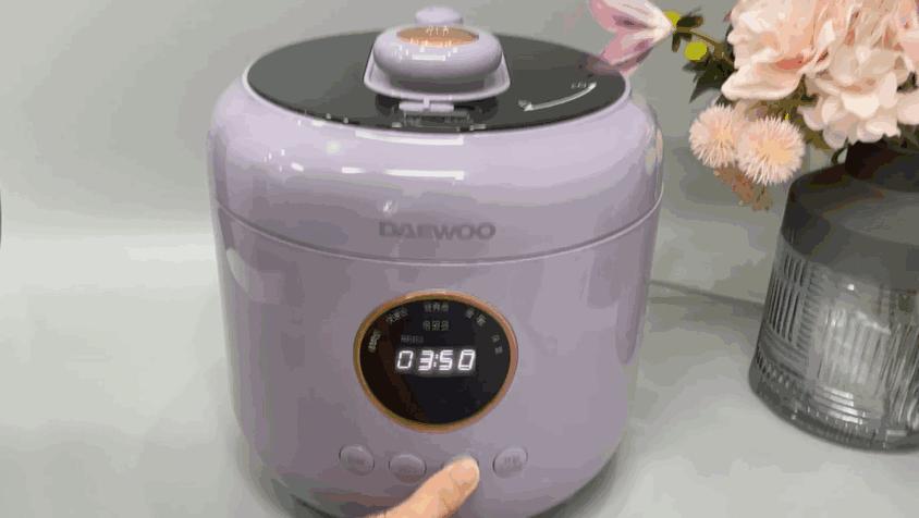 大宇电压力锅焖饭使用过程 (大宇电炖锅焖饭)