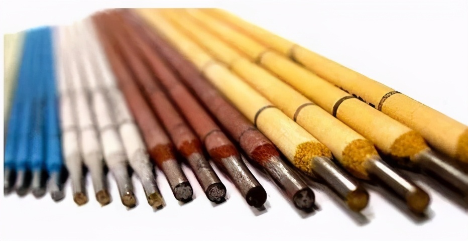 焊条线号表示方法,焊条符号